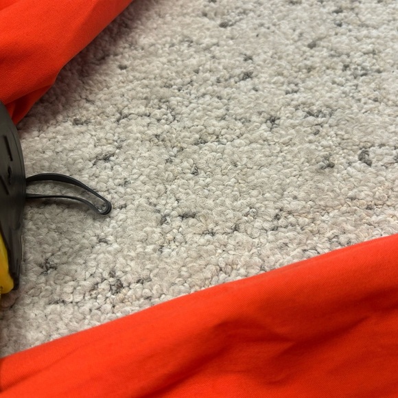 Orange Hooded Women's Jacket - Picture 9 of 10